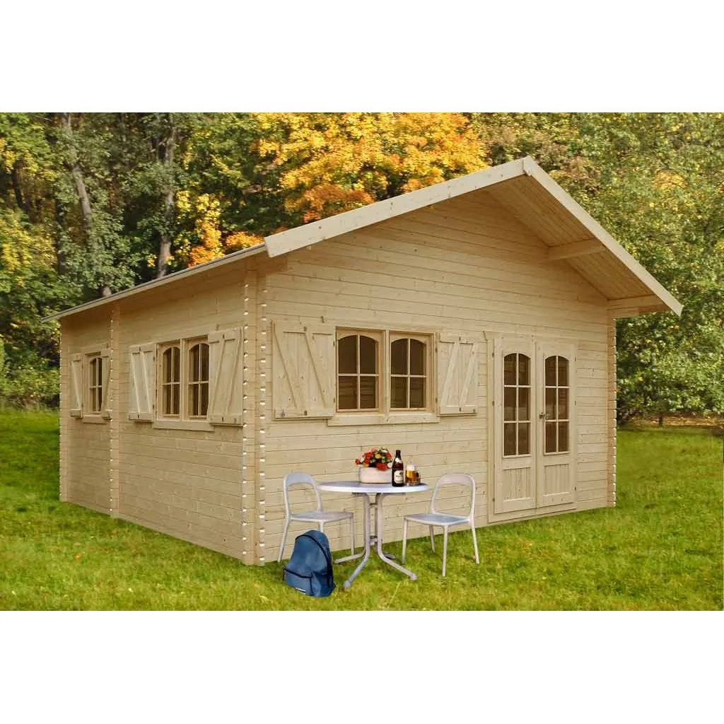 Casetta in legno WEEKEND 508 x 508 x 340 h. cm-0 Casetta in legno WEEKEND 508 x 508 x 340 h. cm-0