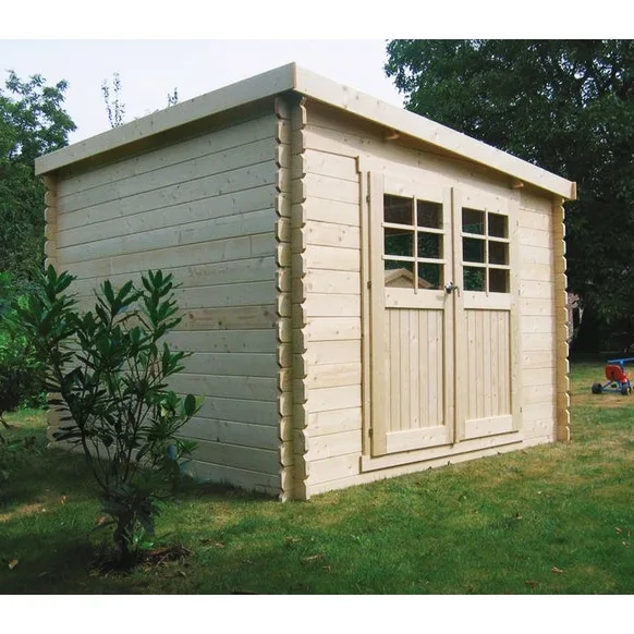 Casetta BREST in legno IMPREGNATO 298 x 298 x 212 spessore 28 pavimento COMPRESO-42264