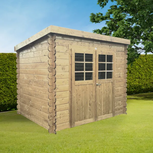 Casetta in legno JENA 298 x 248 x 191 spessore 19 pavimento COMPRESO-0