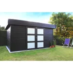 Casetta in legno MALMO 390 x 309 x 225 spessore 28 pavimento COMPRESO-28316