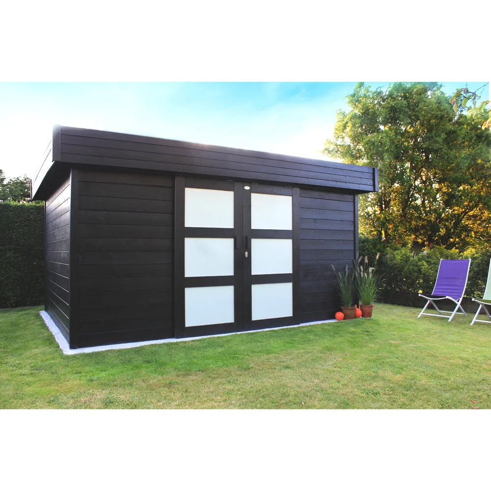 Casetta in legno MALMO 390 x 309 x 225 spessore 28 pavimento COMPRESO-28316