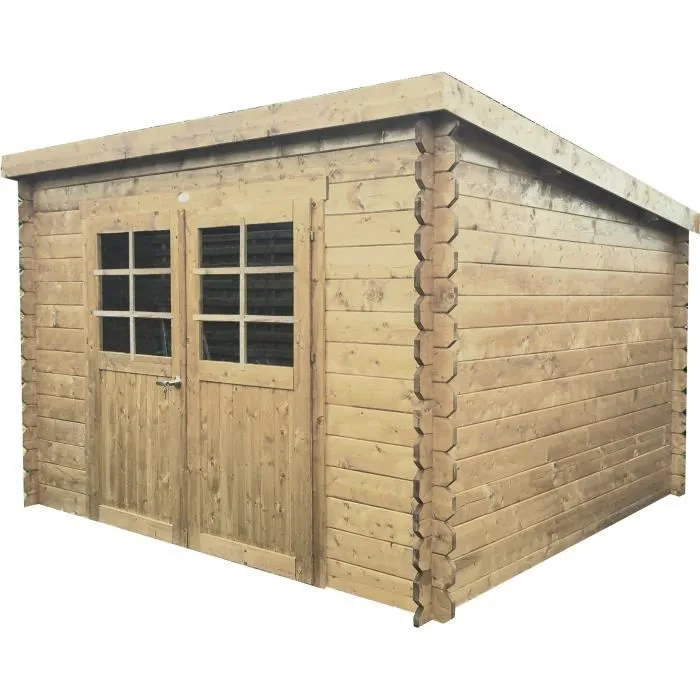 Casetta RIOM in legno IMPREGNATO 298 x 238 x 212 spessore 28 pavimento COMPRESO-42274