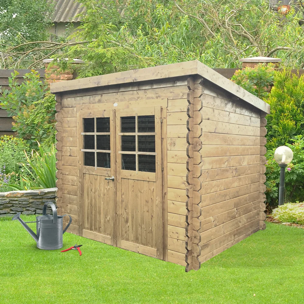 Casetta in legno STENDAL 248 x 198 x 191 spessore 19 pavimento COMPRESO-0 Casetta in legno STENDAL 248 x 198 x 191 spessore 19 pavimento COMPRESO-0