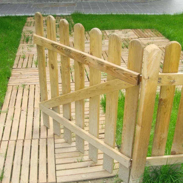 Onlywood Cancelletto in Legno NICE PINO IMPREGNATO cm 100 x 100 h.-0