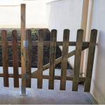 Onlywood Cancelletto in Legno NICE PINO IMPREGNATO cm 100 x 100 h.-45426