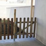 Onlywood Cancelletto in Legno NICE PINO IMPREGNATO cm 100 x 100 h.-45427