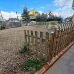 Onlywood Cancelletto in Legno NICE PINO IMPREGNATO cm 100 x 100 h.-45310