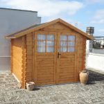 Onlywood Casetta in legno da giardino SAT 238 x 238 x 207 h. cm-33922