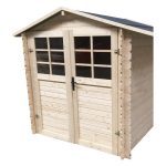 Onlywood Casetta in legno da giardino SAT 198 x 198 x 207 h. cm-30421