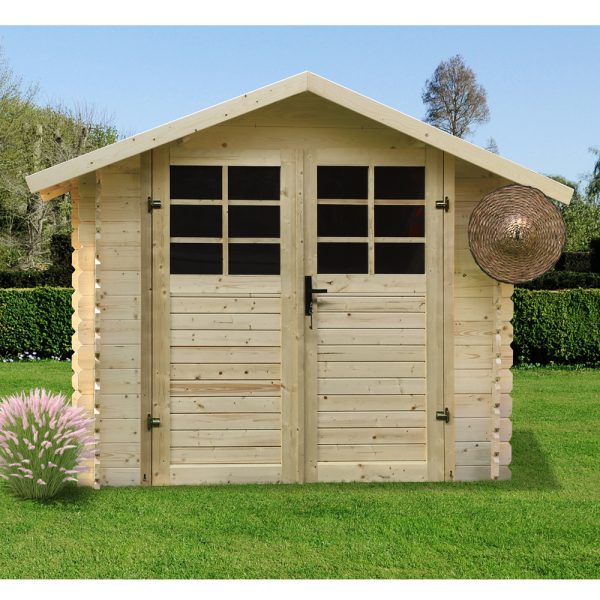 Onlywood Casetta in legno da giardino SAT 238 x 238 x 207 h. cm-0