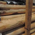 Pali CASTAGNO Scortecciato durata 25 anni - Qualità Premium-31198