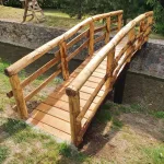 Pali CASTAGNO Scortecciato durata 25 anni - Qualità Premium-43499