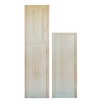 Ante in Legno BAROCCHE BUGNATE in Legno Massello Naturale - FINE SERIE-48091