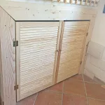 Onlywood Ante in Legno PERSIANATE in Pino BIANCO RAL 9016 - varie misure - foto 10