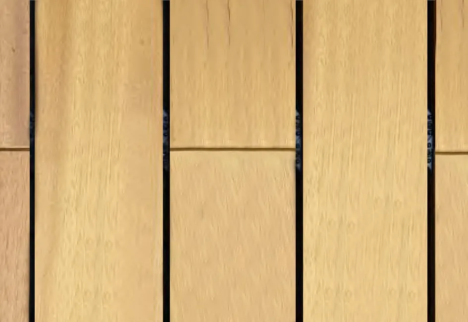 Posa listoni legno per esterno