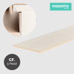 ALZATE NEVADA OAK Rivestimento per Scale Interne - Confezione 3 Pezzi -0