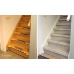 PIANEROTTOLO LIGHT GREY STONE Rivestimento per Scale Interne - Confezione 1,38 MQ - foto 2