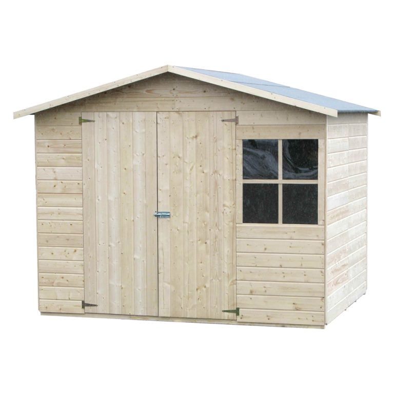 Decor et jardin casetta Loguec in abete 2,62 x 2,02 m-0