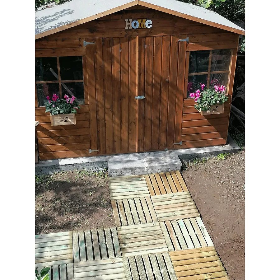 Decor et jardin capanna pino Lopun 2,89 x 2,02 m-49477