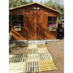 Decor et jardin capanna pino Lopun 2,89 x 2,02 m-49476