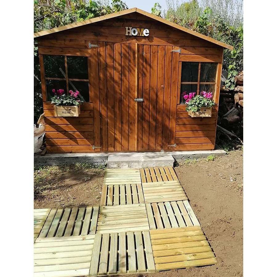 Decor et jardin capanna pino Lopun 2,89 x 2,02 m-49476