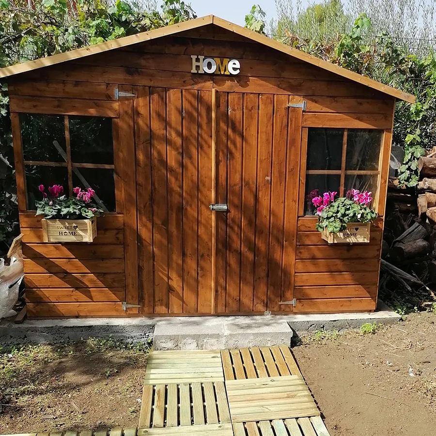 Decor et jardin capanna pino Lopun 2,89 x 2,02 m-49474