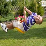 Seduta per Altalena DISCO color Giallo-0