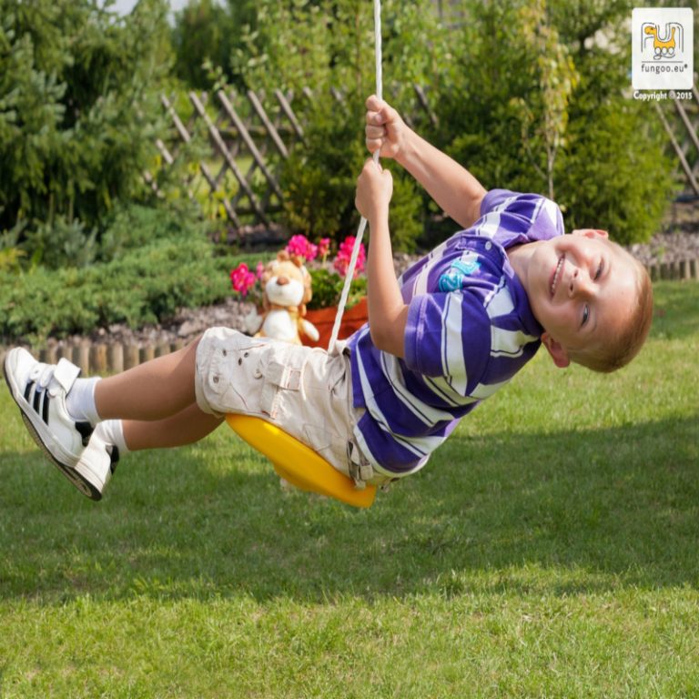 Seduta per Altalena DISCO color Giallo-0