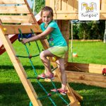 Set Altalena e Parete per Arrampicata SPIDER RED - Accessorio Fungoo -34587