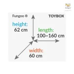 Baule in legno TOYBOX - Accessorio Fungoo - foto 5