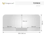 Baule in legno TOYBOX - Accessorio Fungoo - foto 6