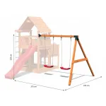 Set Altalena Doppia MOVE RED - Accessorio Fungoo - foto 2