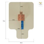 Parco Giochi in Legno Verniciato Color Teak Fungoo JOY Torre con Scivolo-33212