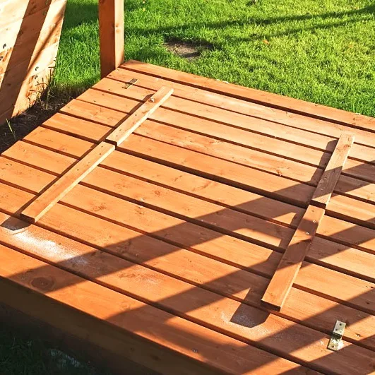 FUNGOO BEACH MODULE in legno Abete 140 x 116 cm - Accessorio Parco Giochi-34582