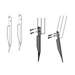 Parco Giochi in Legno Verniciato Color Teak Fungoo MY HOUSE Torre con Scivolo e Casetta-37190