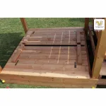 FUNGOO BEACH MODULE in legno Abete 120 x 120 cm - Accessorio Parco Giochi - foto 7