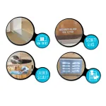 Casetta in legno impregnato POTENZA 496 x 298 x 225 h. cm con pergolato - Carico neve 30 kg al Mq-34492