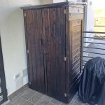 Onlywood Armadio da Esterno in Legno Impregnato 100 x 72 x 183 h. cm-58434