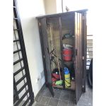 Onlywood Armadio da Esterno in Legno Impregnato 100 x 72 x 183 h. cm-58435