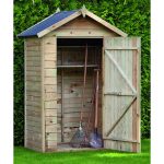 Onlywood Armadio da Esterno in Legno Impregnato 127 x 80 x 214 h. cm-0