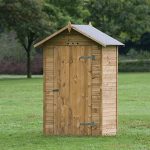 Onlywood Armadio da Esterno in Legno Impregnato 127 x 80 x 214 h. cm-46294