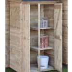 Onlywood Armadio da Esterno in Legno Impregnato 100 x 72 x 183 h. cm-36204