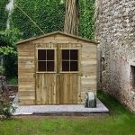 Onlywood Casetta in legno da giardino ONLY - 212 x 183 cm - Trattata in Autoclave-48369