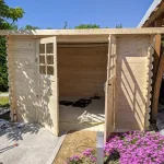 Onlywood Casetta in legno da giardino LOWCOST 298x298 sp.28 mm - foto 5