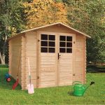 Onlywood Casetta in legno da giardino SAT 248 x 248 x 207 cm-35520