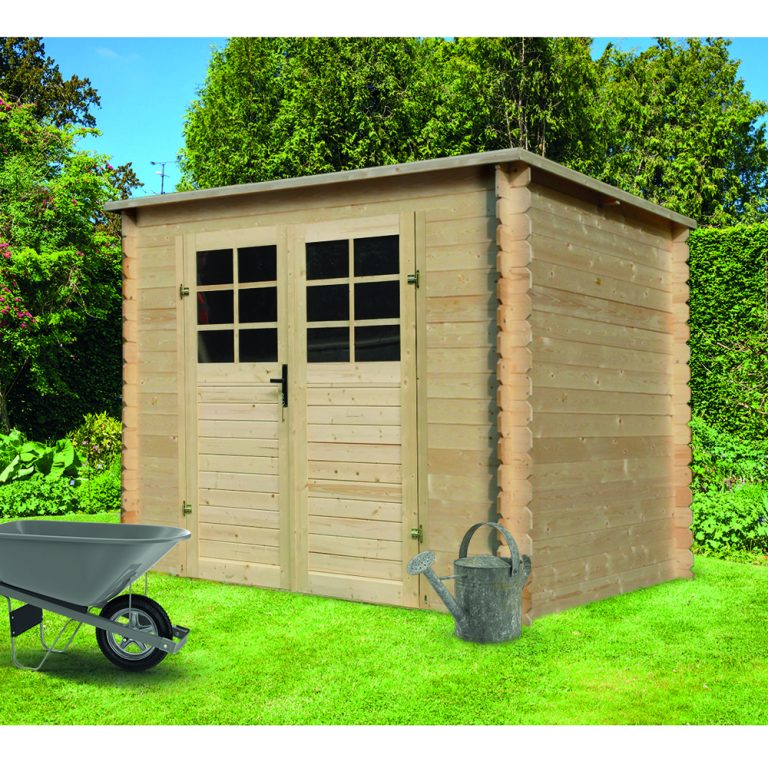 Onlywood Casetta in legno da giardino SLO 248 x 248 x 189 h. cm-0