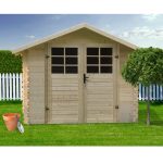 Casetta in legno SAT 298 x 298 x 218 h. cm-0