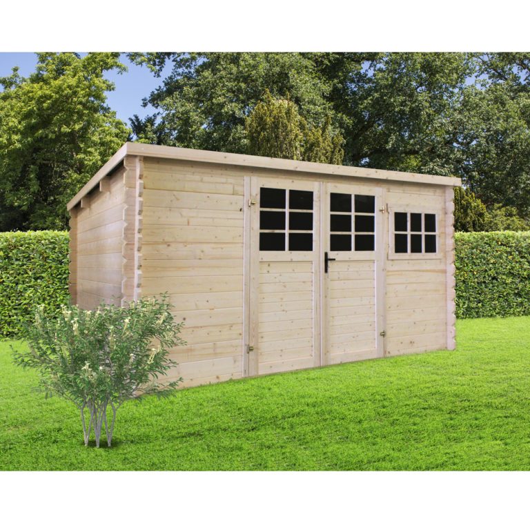 Onlywood Casetta in legno da giardino SLO 388 x 298 x 191 h. cm-0