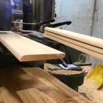 Battiscopa Legno BIANCO Laccato - 100 x 13 mm - Asta 2,5 m -36908