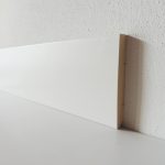 Battiscopa Legno BIANCO Laccato - 100 x 13 mm - Asta 2,5 m -0